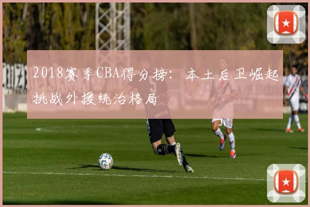 2018赛季CBA得分榜：本土后卫崛起挑战外援统治格局